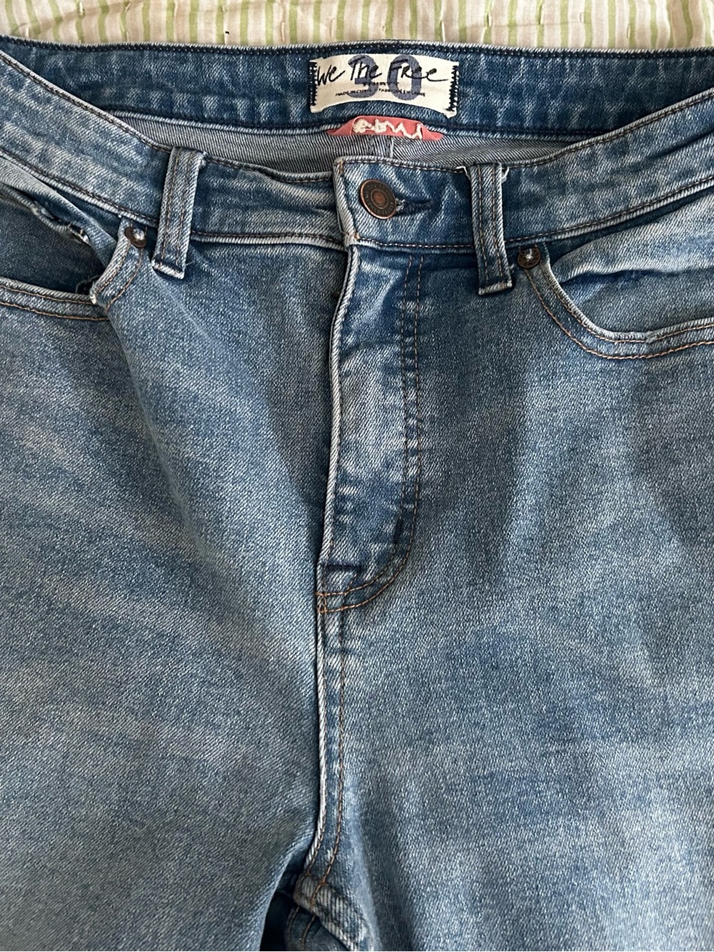We the Free Light Blue Relaxed Jeans